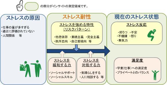 インサイトのストレス測定領域